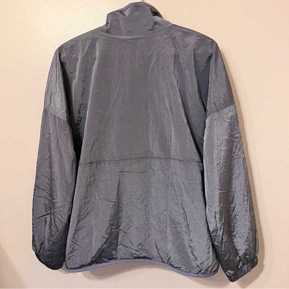 GapFit Fleece-Lined Half-Zip Track Jacket - Picture 3 of 6